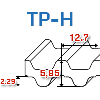 Pasy zębate TP-H