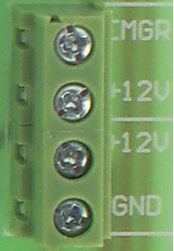 Zdjęcie pinów złącza P5 płyty SSK-MB2