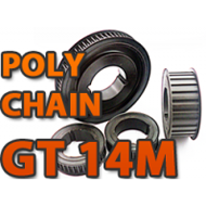 Koła Poly Chain GT 14M
