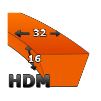 Pasy klasyczne HDM