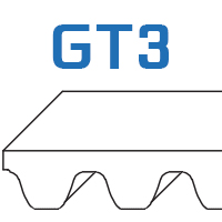 Pasy zębate Powergrip GT3