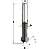 Pogłębiacze z uchwytem cylindrycznym 45 521