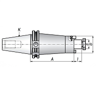 Trzpienie zabierakowe DIN-DS | 7369 | DIN 69871-A