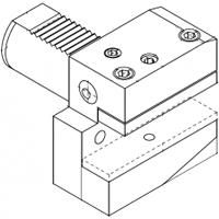 Oprawki VDI nożowe poprzeczne