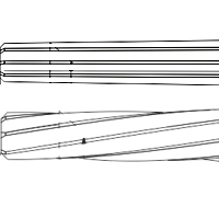 Rozwiertaki maszynowe DIN 9-A,B 1:50