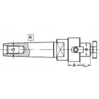 Trzpienie DIN 138 | MK-DS | Typ 7432