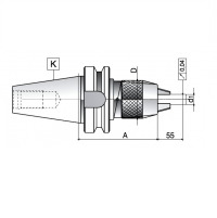 Trzpienie frezarskie BT-UW | 7656 | MAS 403-BT