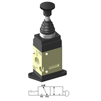 Zawory mechaniczne KMV 3/2, 5/2 (1/8\