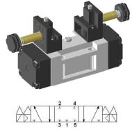 Zawory elektromagnetyczne SIV400 5/2, 5/3 (ISO-1)