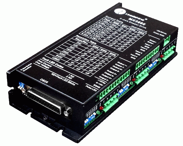 MX3660 - 3 osiowy sterownik silników krokowych CNC