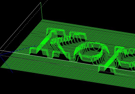 Podgląd G-kodu programu Step 2 CNC