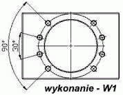 Obudowy nakrętek kulowych - rysunek techniczny